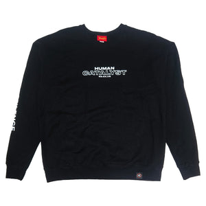 Centered Crewneck - Black