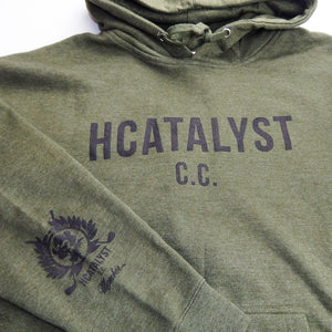 HC.GLF/CLB CC Member Hoodie - Army Heather