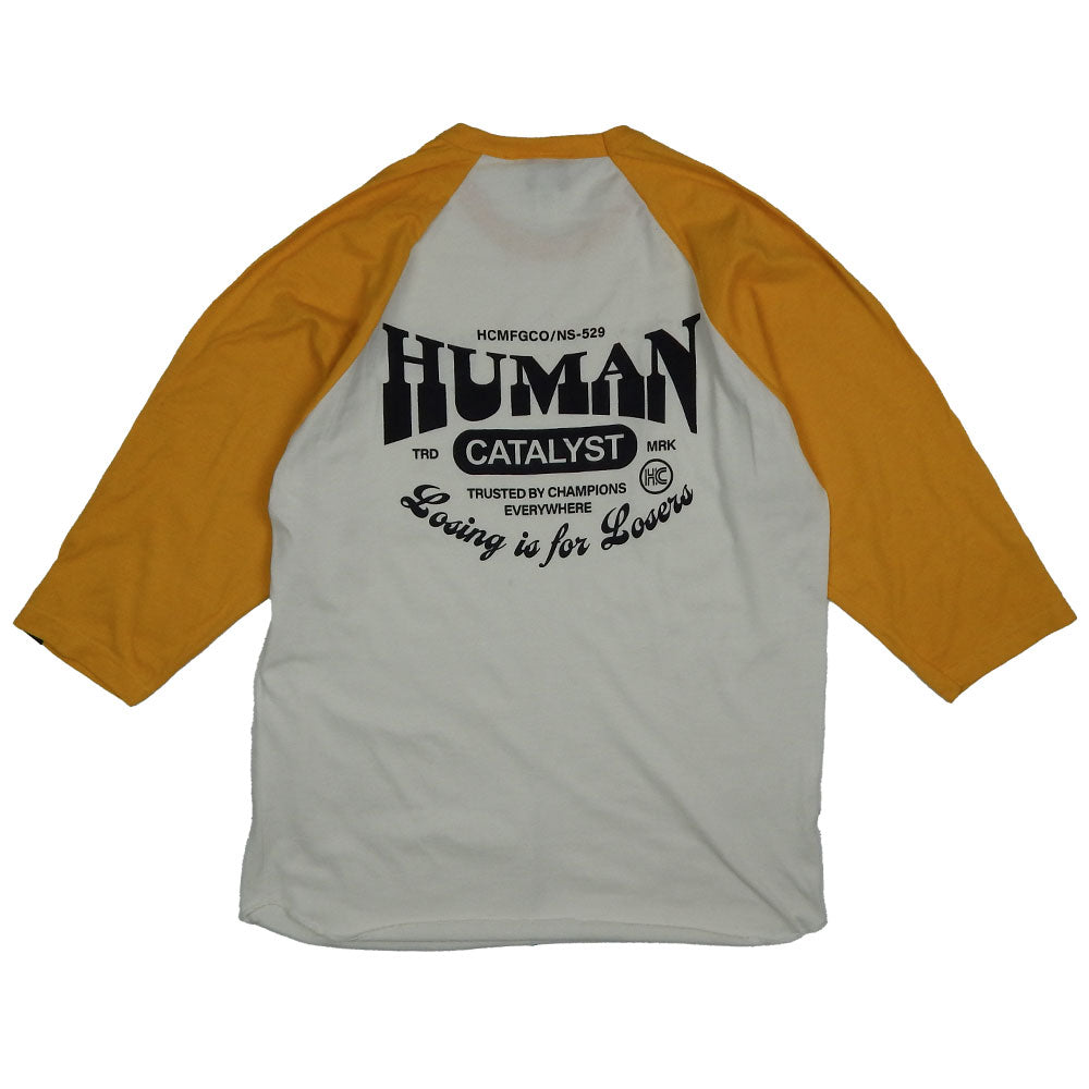 Loser Raglan - Yellow/Cream (RS)